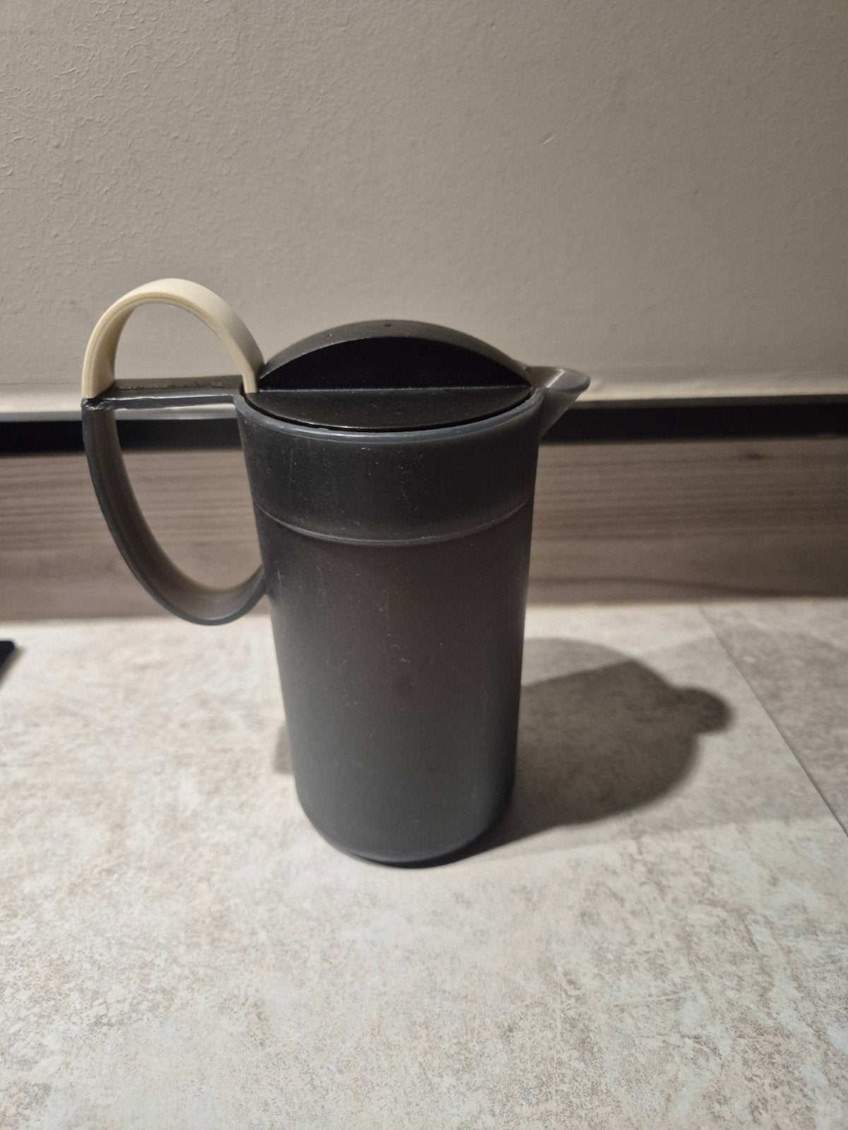 Tupperware melkopschuimer, Gebruikt, Overige kleuren, Overige typen, Met deksel