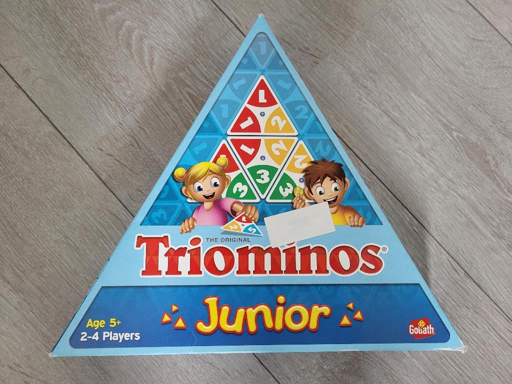 Triominos Junior, Hobby en Vrije tijd, Gezelschapsspellen | Bordspellen, Ophalen, Gebruikt, Gollath