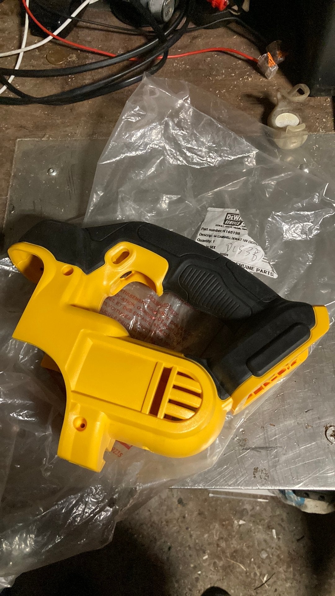 Dewalt accu decoupeerzaag dcs331 behuizing clamshell, Doe-het-zelf en Verbouw, Ophalen, Nieuw, Minder dan 600 watt, Decoupeerzaag