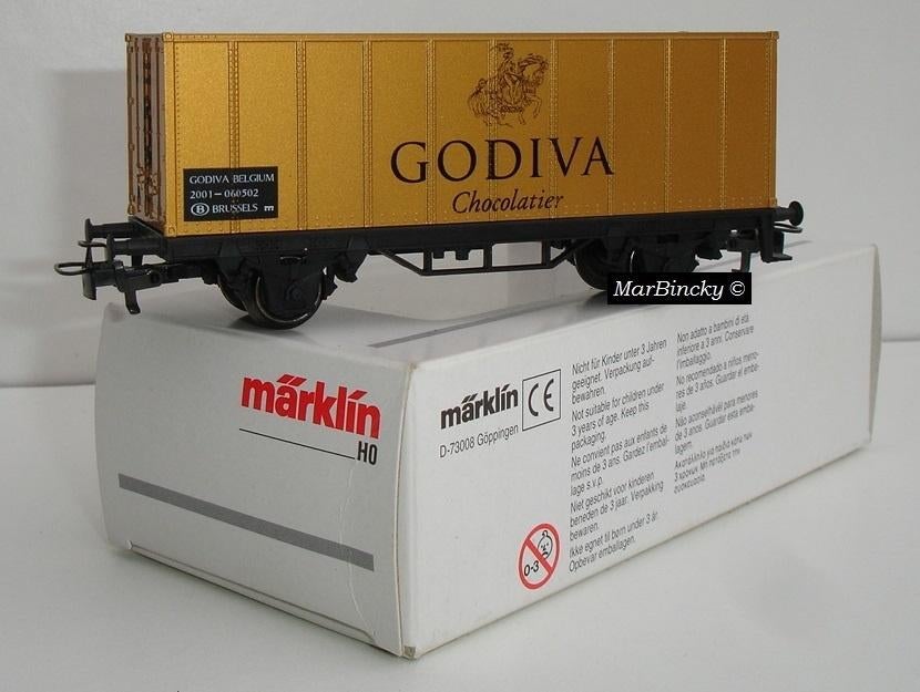 Märklin 4481 Opening Train City Pier Blankenberge Godiva !, Wisselstroom, Ophalen of Verzenden, Märklin, Nieuw