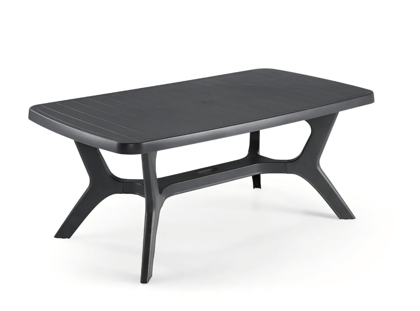 Kunststof Tuintafel 180 x 90cm, Ophalen, Gebruikt, Rechthoekig, Kunststof