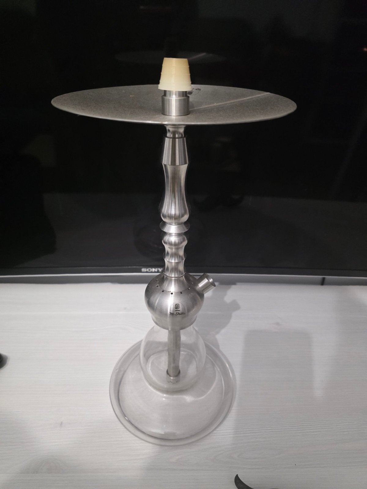 Mr. Sisha Hookah - Perfecte staat met extra base en tang, Ophalen