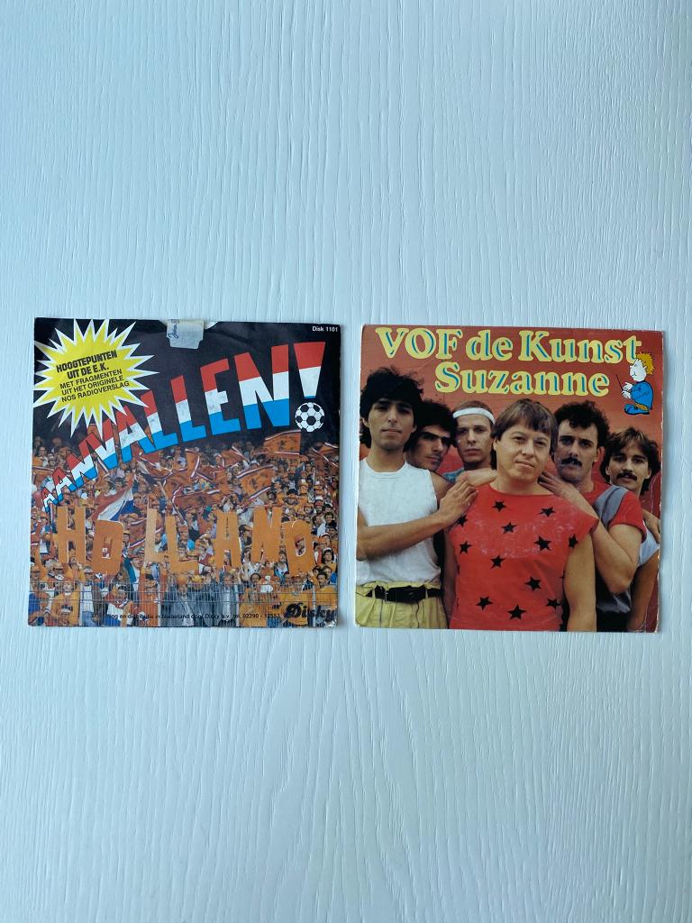 Singles Vinyl: EK'88 voetbal en VOF de Kunst, Ophalen of Verzenden, Zo goed als nieuw, Nederlandstalig