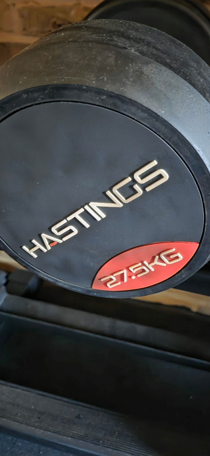 Hastings Dumbbell 27.5KG, Ophalen, Nieuw, Rug, Dumbbell