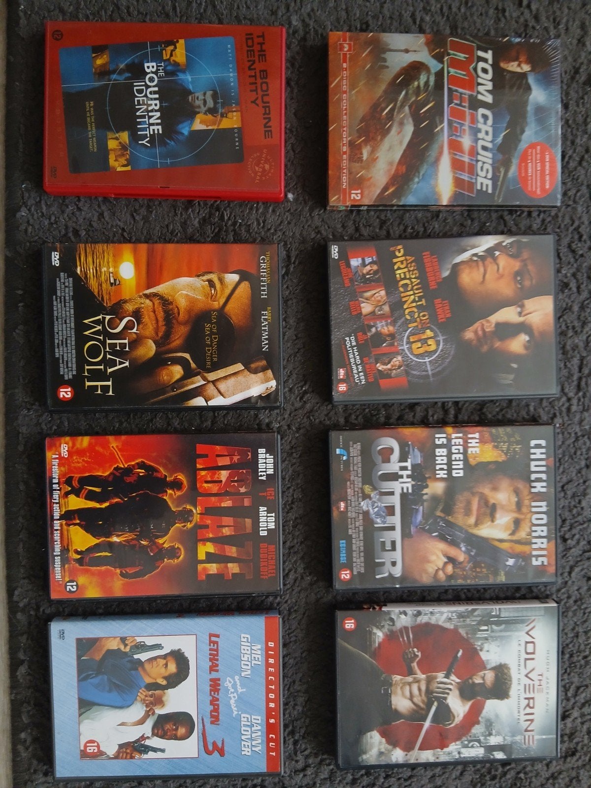 Actiefilms DVD's: Mission Impossible, Bourne, Chuck Norris, Ophalen of Verzenden, Actie, Speciale editie