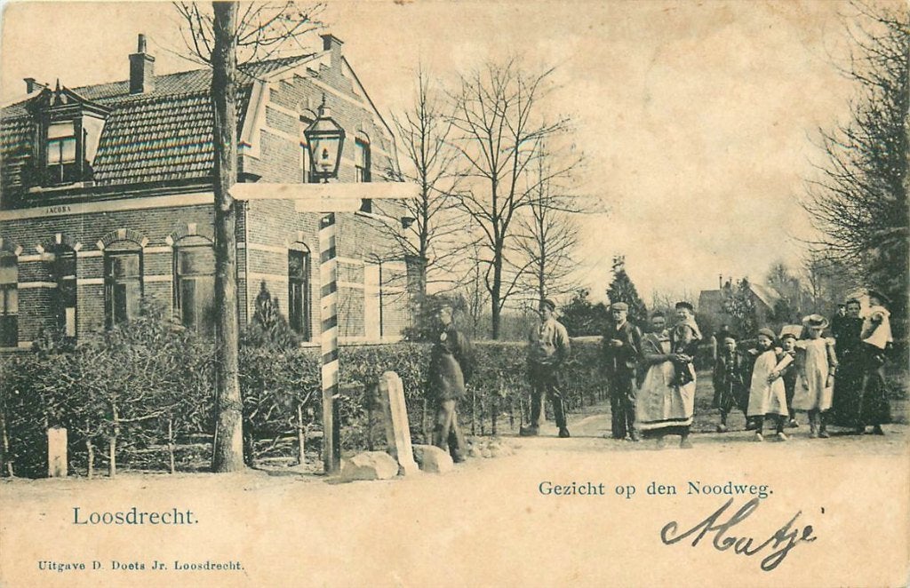 702-047-031 Loosdrecht Noodweg, Ophalen of Verzenden, Voor 1920, Utrecht