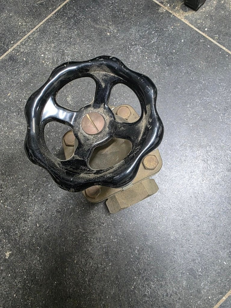 KIWA messing afsluiter / schuifafsluiter 2", Ophalen, Zo goed als nieuw