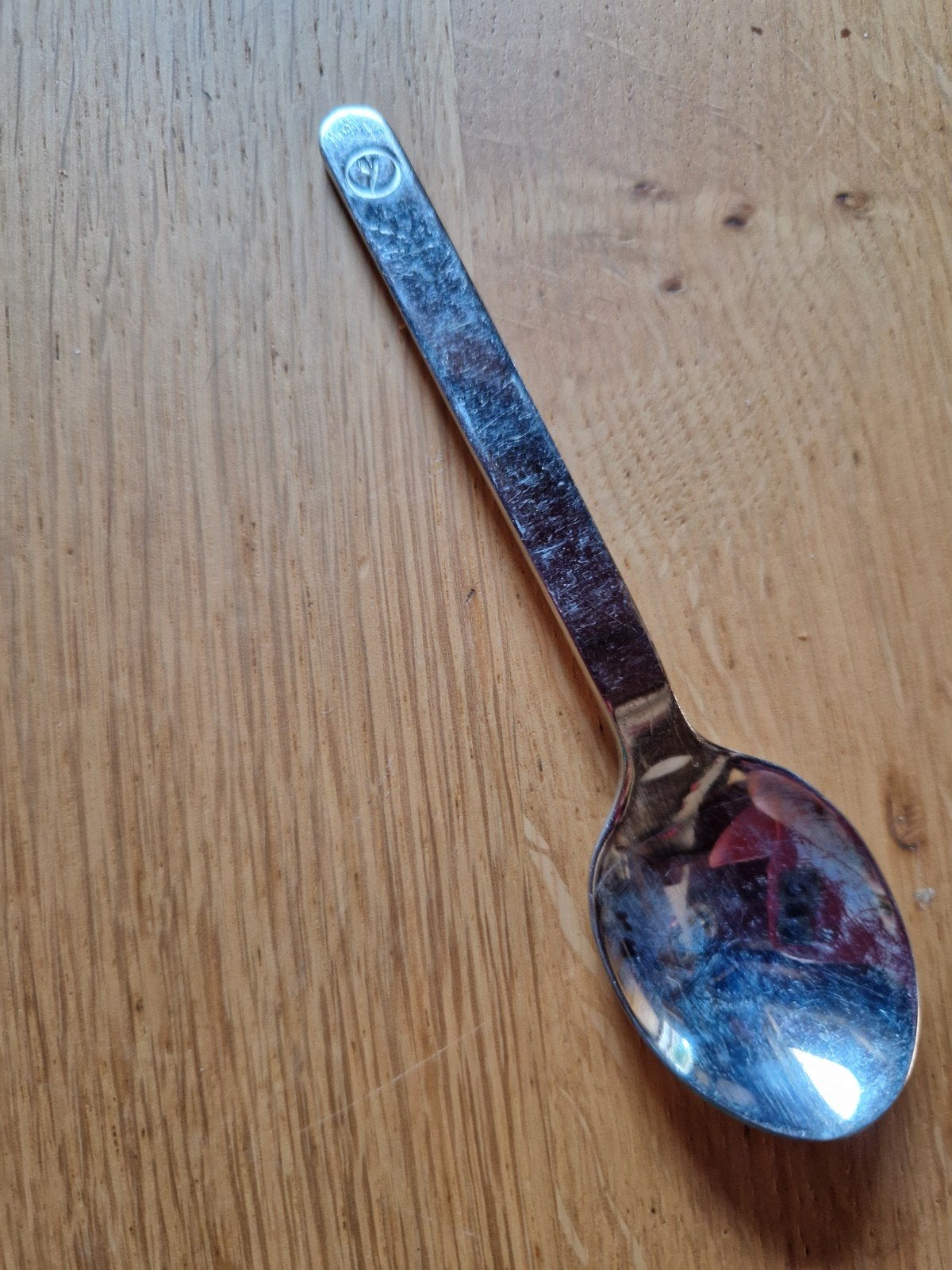 Vintage Lufthansa koffielepel 03, Ophalen of Verzenden