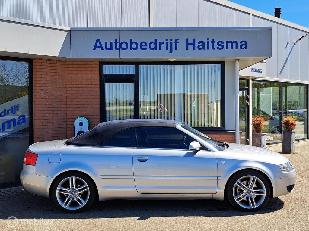Audi A4 Cabriolet 3.0 V6 Exclusive, Gebruikt, Cabriolet, 4 stoelen, A4