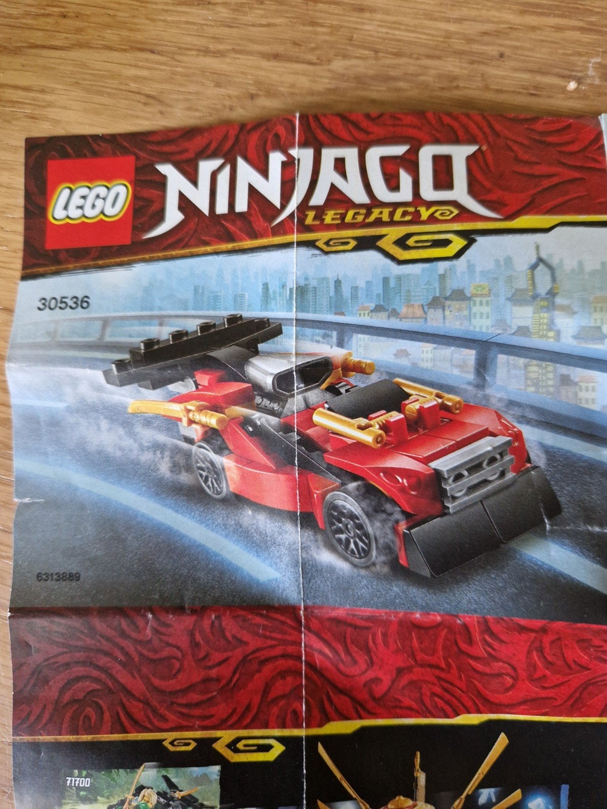 LEGO Ninjago Legacy 30536 Mini Race Auto, Kinderen en Baby's, Speelgoed | Duplo en Lego, Ophalen of Verzenden, Zo goed als nieuw