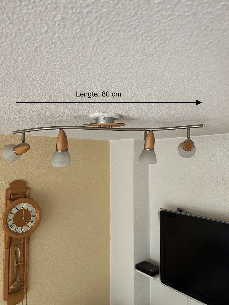 plafondlamp, Ophalen, Zo goed als nieuw, Glas, Modern