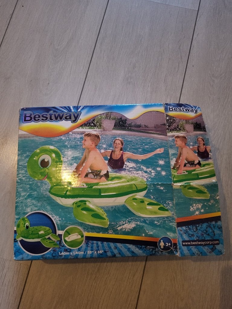 Opblaas schilpad, Ophalen of Verzenden, Zo goed als nieuw, 1-persoons