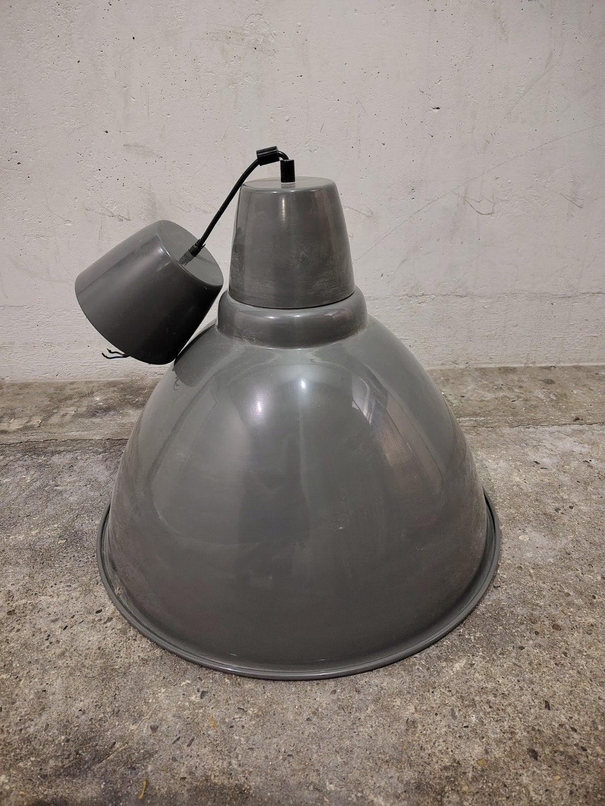 Ikea hanglamp industrieel grijs (groot)