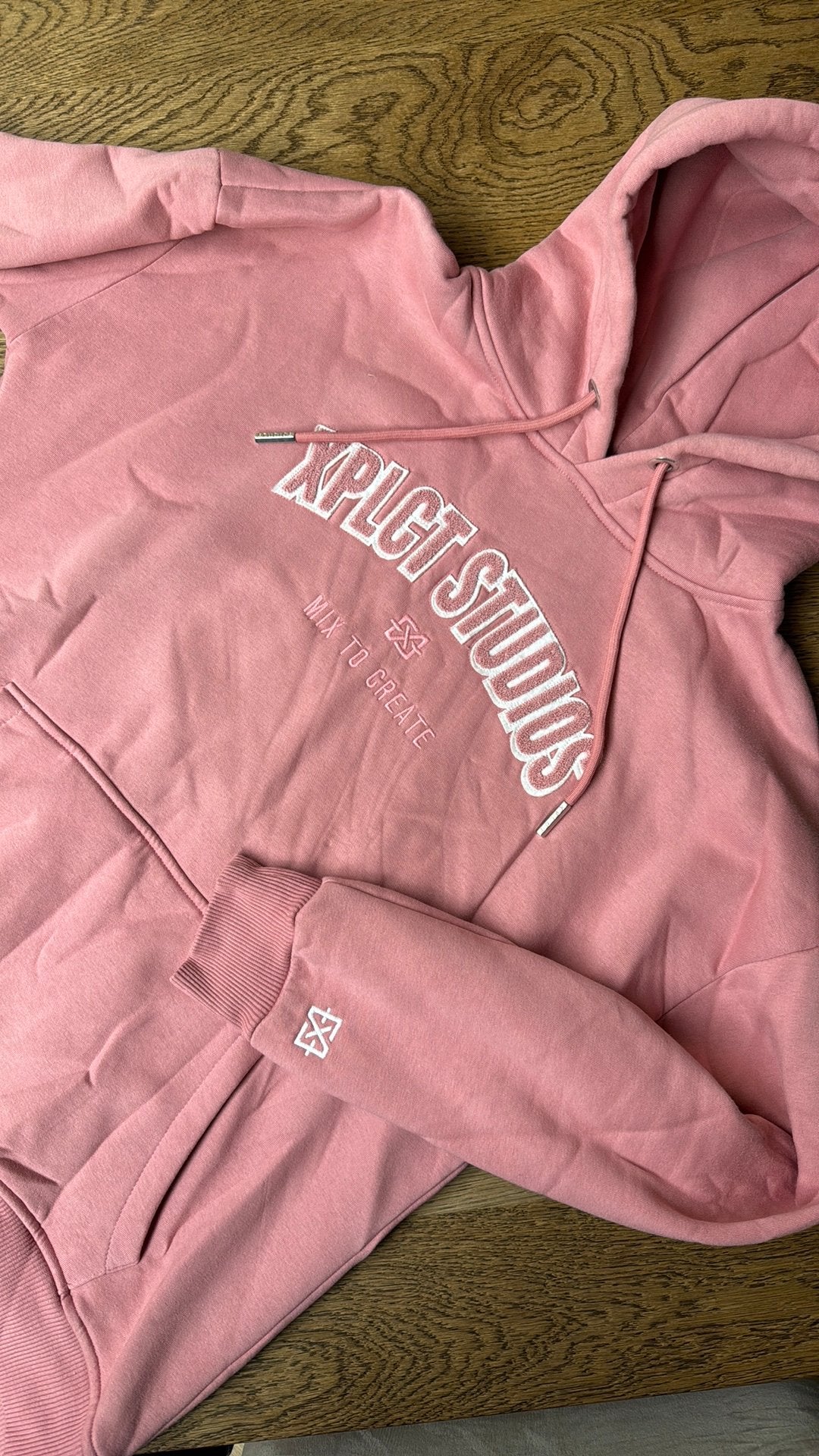 Xplicit Hoody heren, Ophalen of Verzenden, Zo goed als nieuw, Maat 52/54 (L), Roze