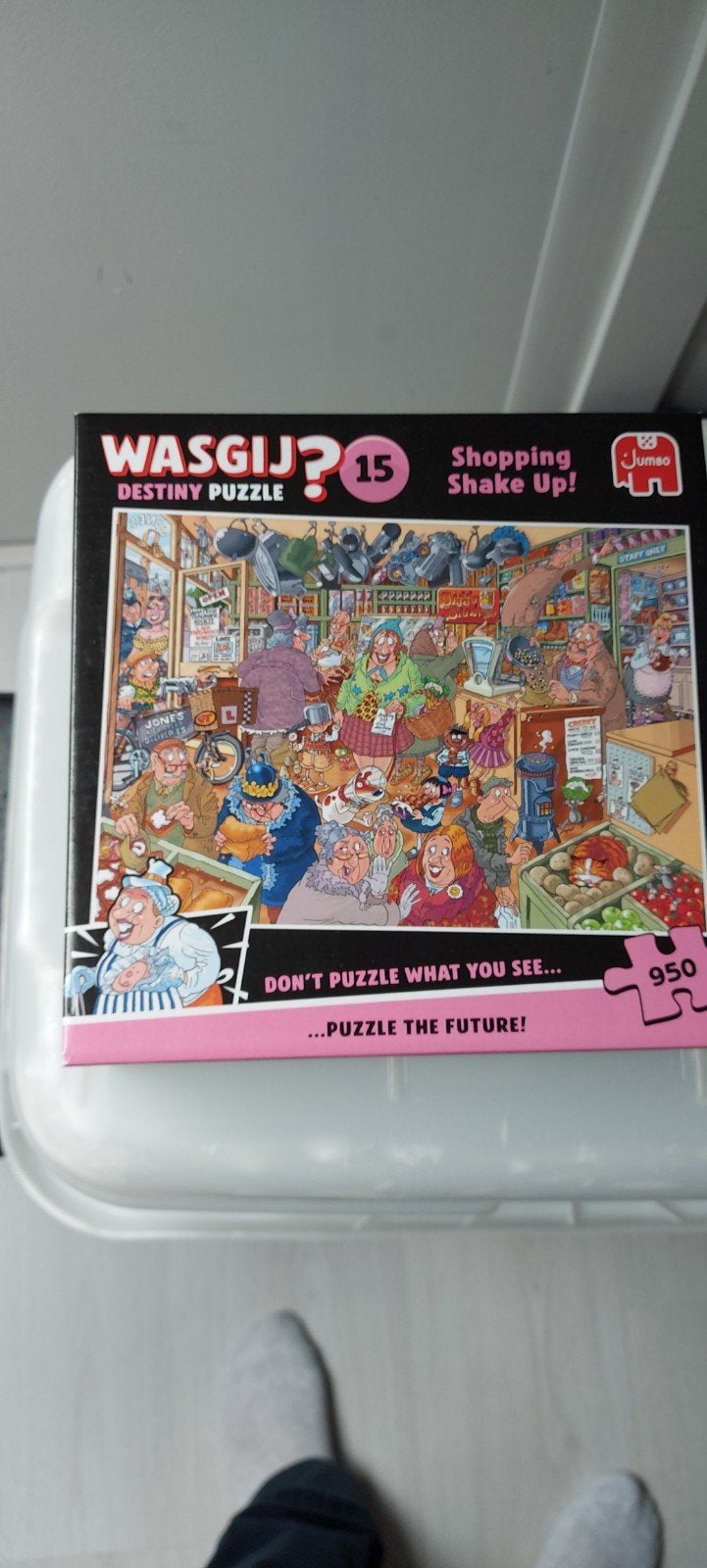 8 PUZZELS SAMEN, Ophalen, 500 t/m 1500 stukjes, Zo goed als nieuw, Legpuzzel