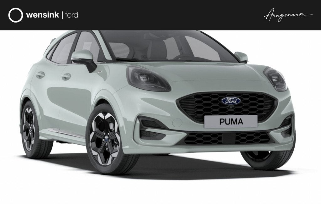 Ford Puma 1.0 EcoBoost Hybrid ST-Line X PRIVATE LEASE VOORRA, Auto's, Ford, Bedrijf, Te koop, Puma, 360° camera, ABS, Achteruitrijcamera