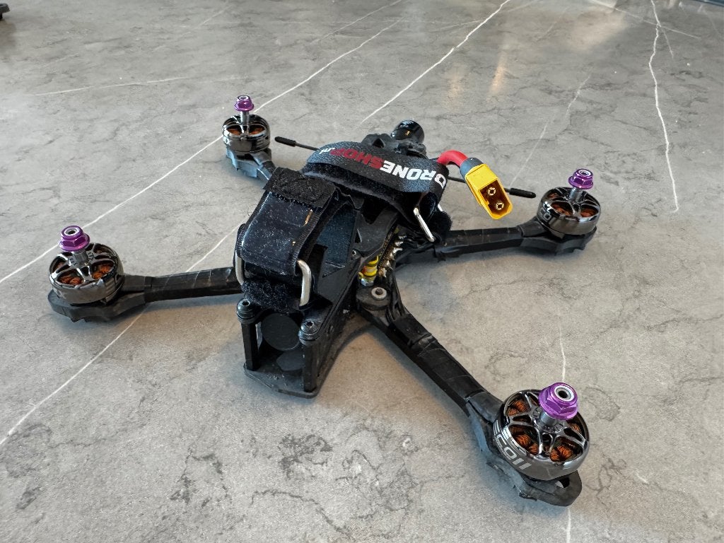 Fpv drone Apex 5 inch, Ophalen of Verzenden, Zo goed als nieuw