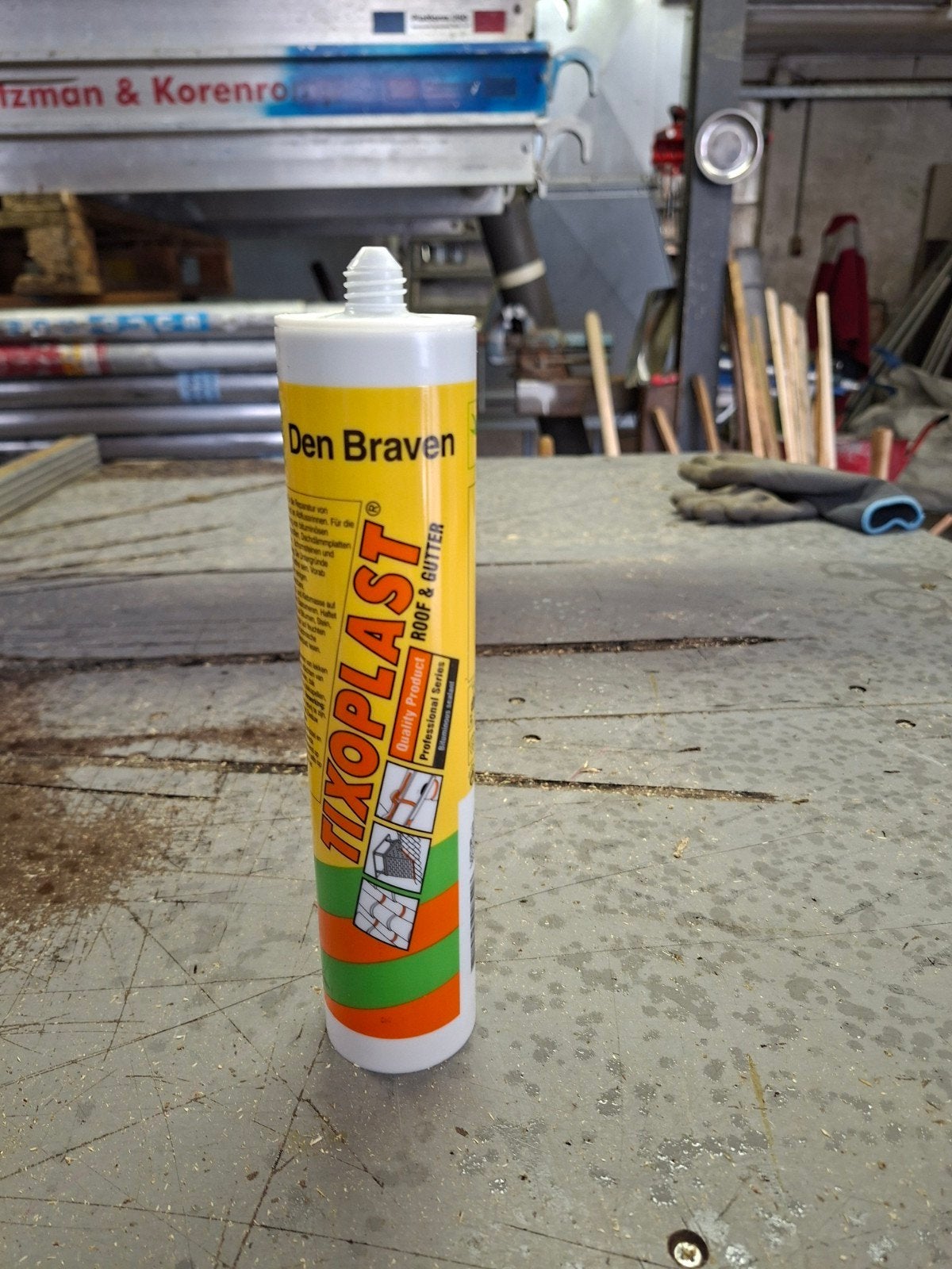 12x Tixoplast Dakkit Zwart - Scheur- en Voegvuller, Ophalen, Overige materialen, Zwart, Overige typen
