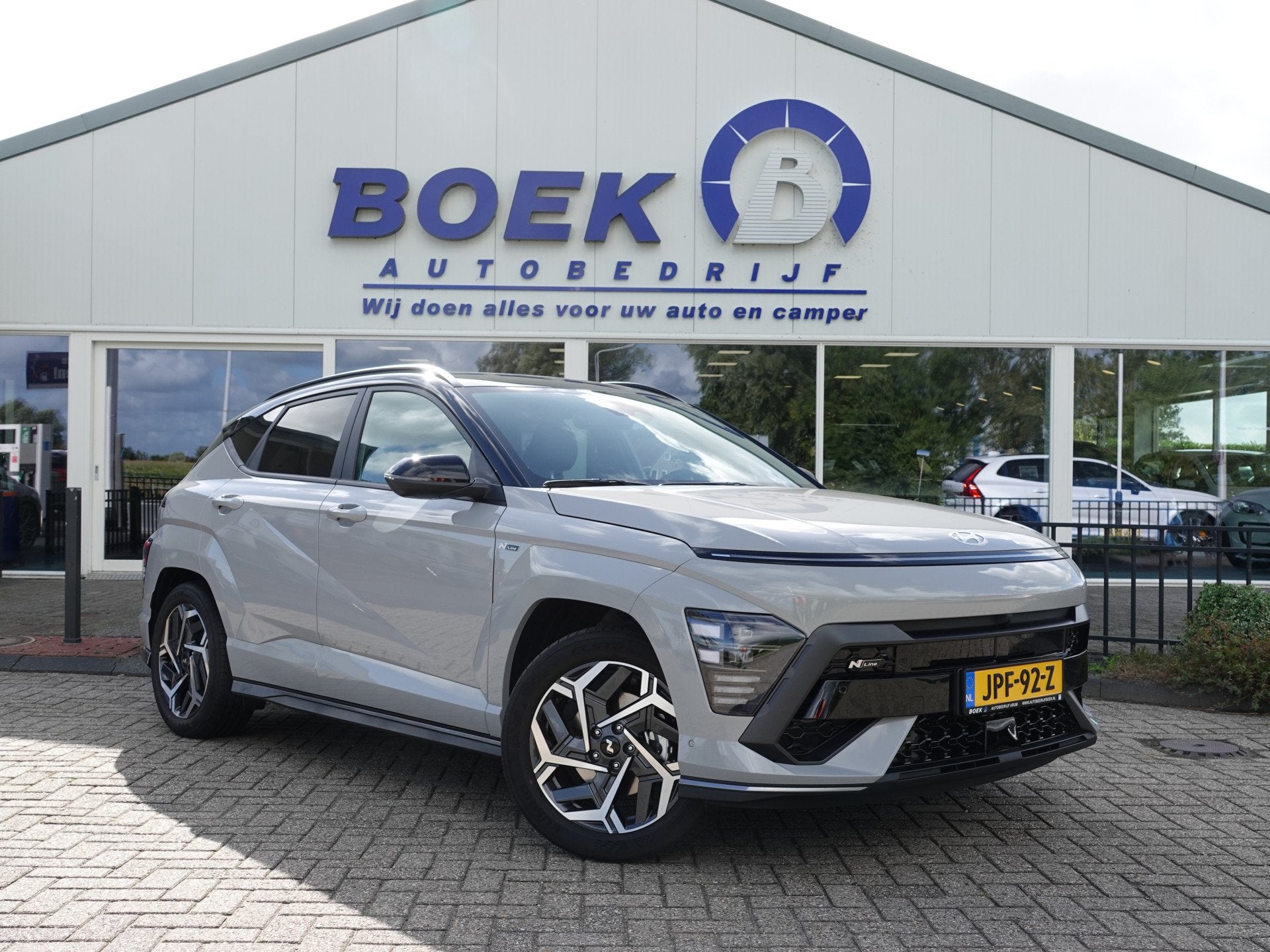 Hyundai KONA 1.6 GDI HEV N Line TREKH. | MEMORY | LED | STOE, Auto's, 137 pk, Gebruikt, Euro 6, Verwarmde buitenspiegels