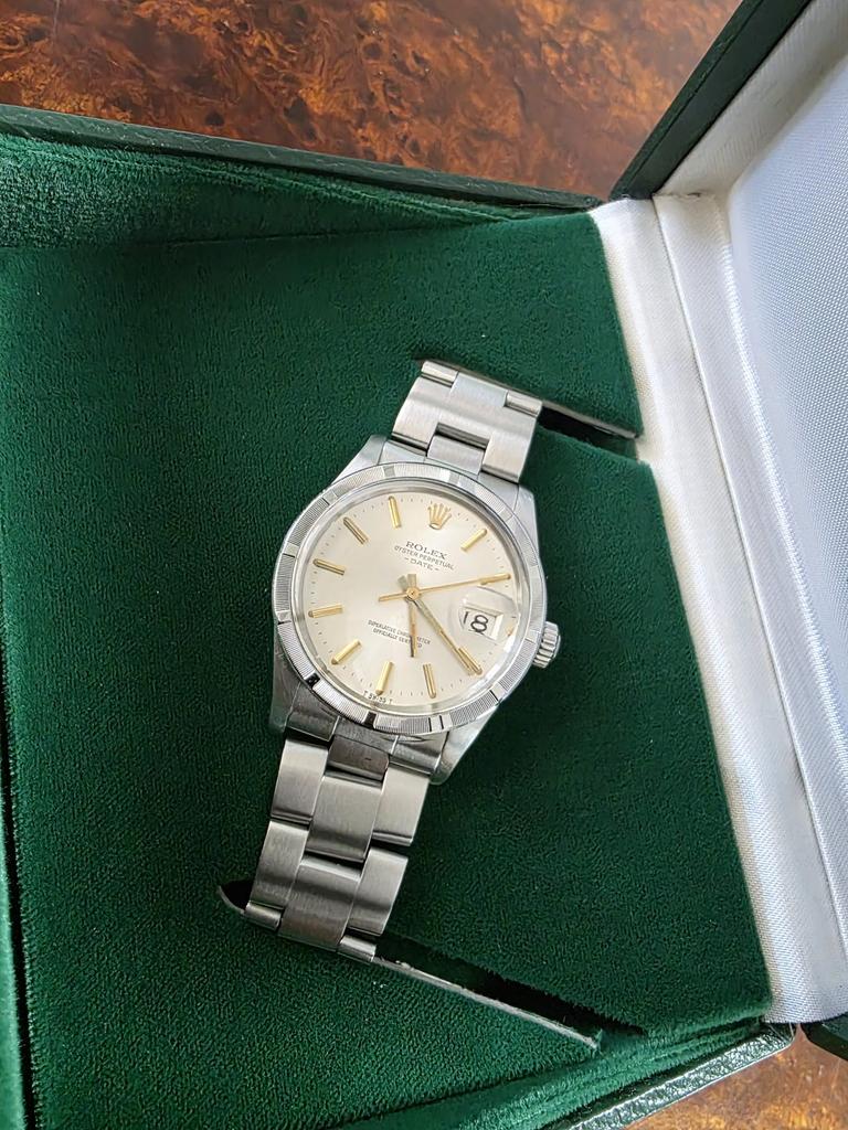 ROLEX DATE 15010 Quick change, Staal, Polshorloge, Ophalen of Verzenden, Zo goed als nieuw