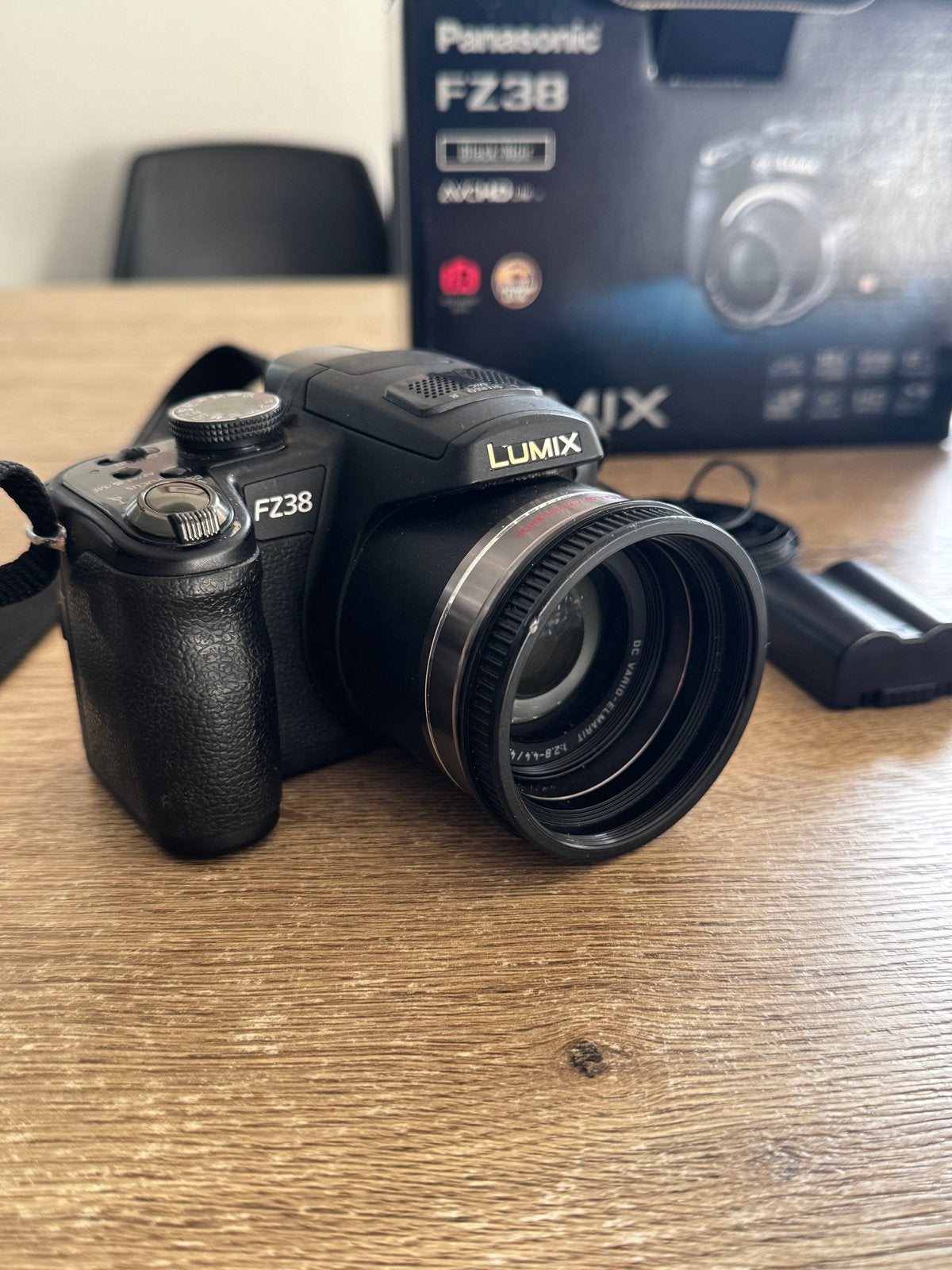 Panasonic Lumix DMC-FZ38 Bridgecamera, Gebruikt, Panasonic, Beeldstabilisatie, 8 keer of meer
