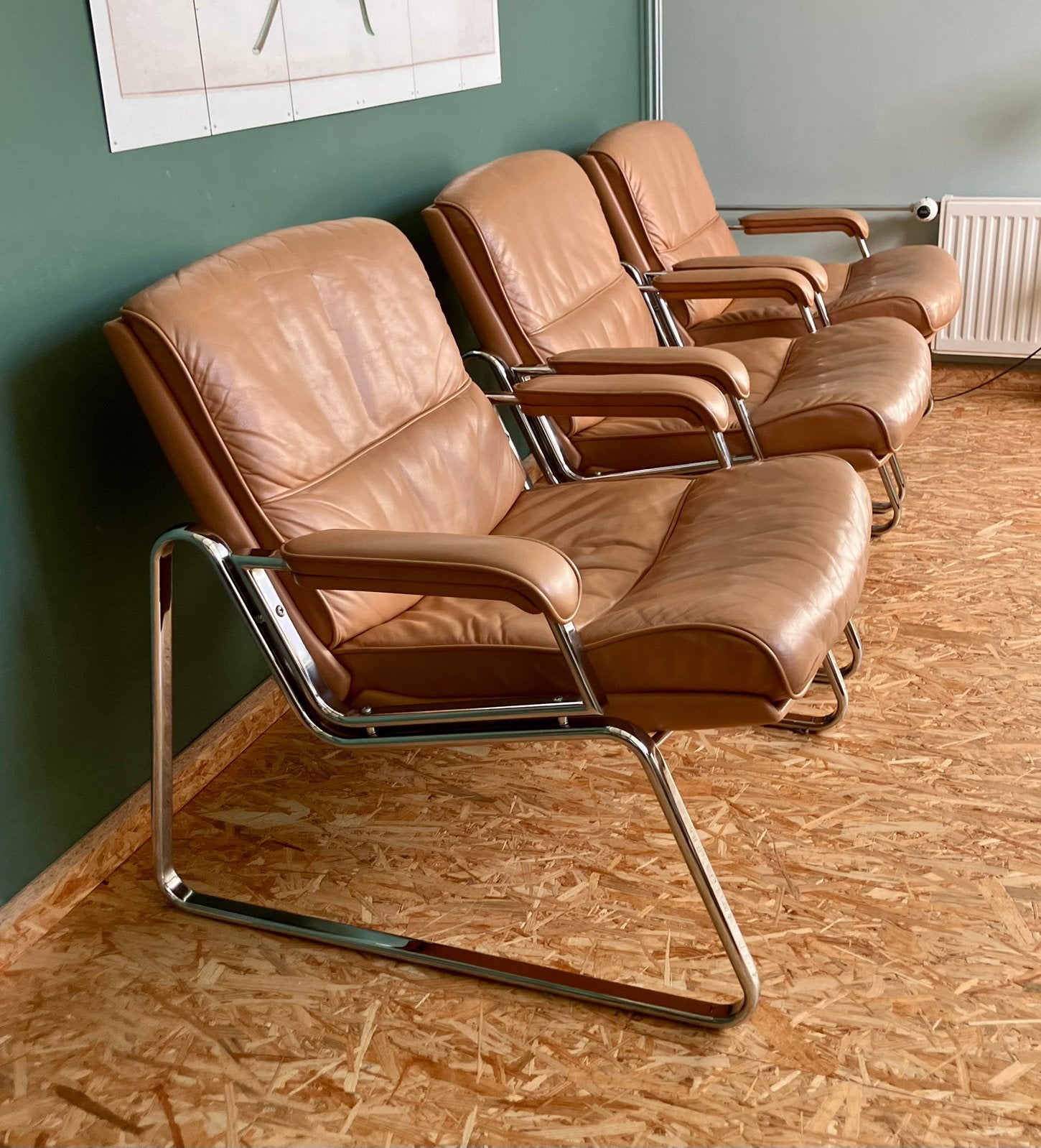 Drabert lounge chairs by Gerd Lange, Ophalen, Gebruikt, Retro Design Seventies, Minder dan 75 cm