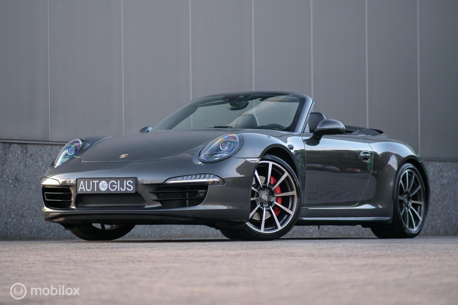 Porsche 911 Cabrio 3.8 Carrera 4S 991 | PDLS+ | Approved mog, Automaat, Euro 5, Gebruikt, Zwart