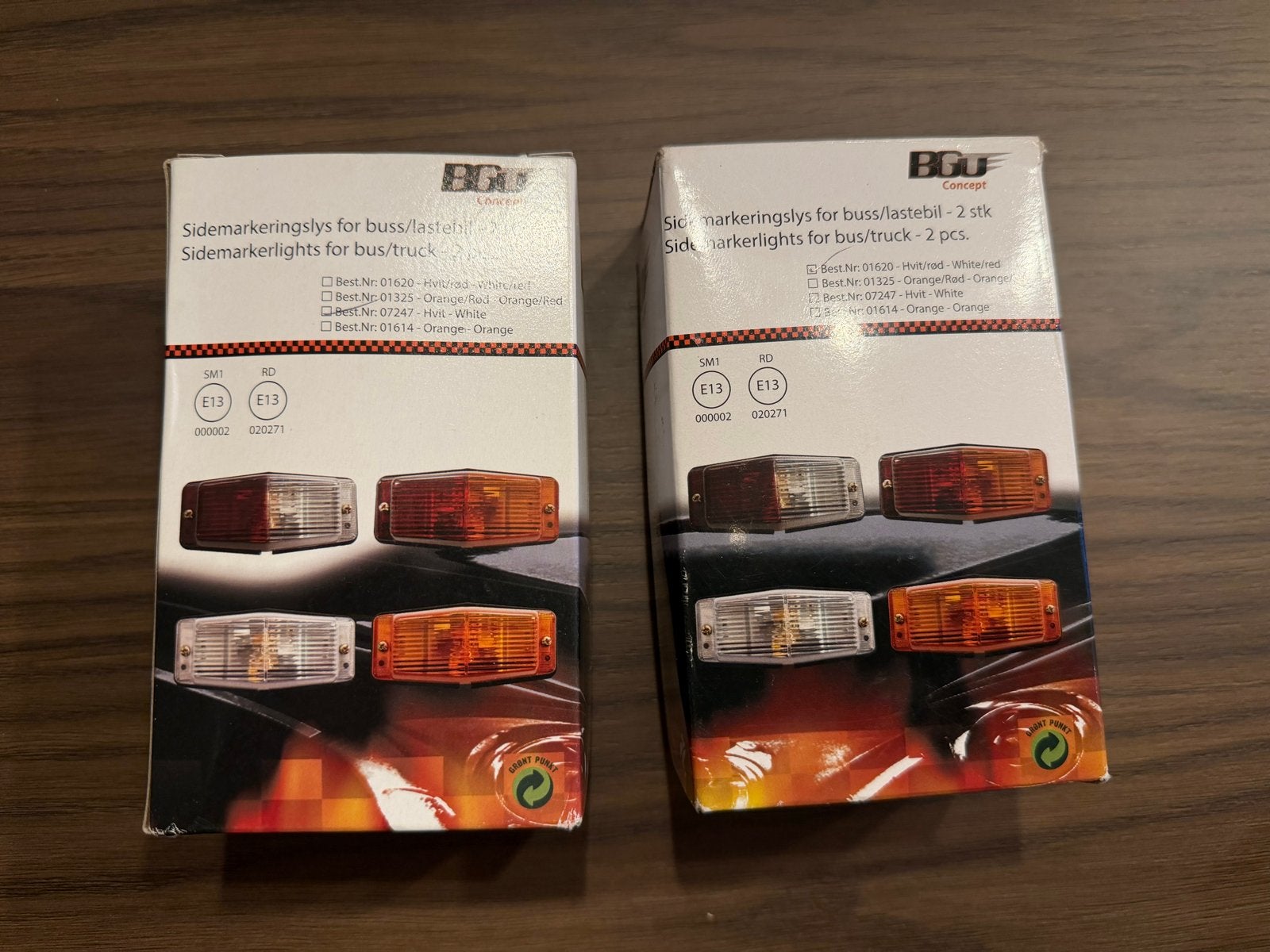 Nieuwe Dubbelbranders: 2x Wit, 2x Wit/Rood, Ophalen of Verzenden, Nieuw