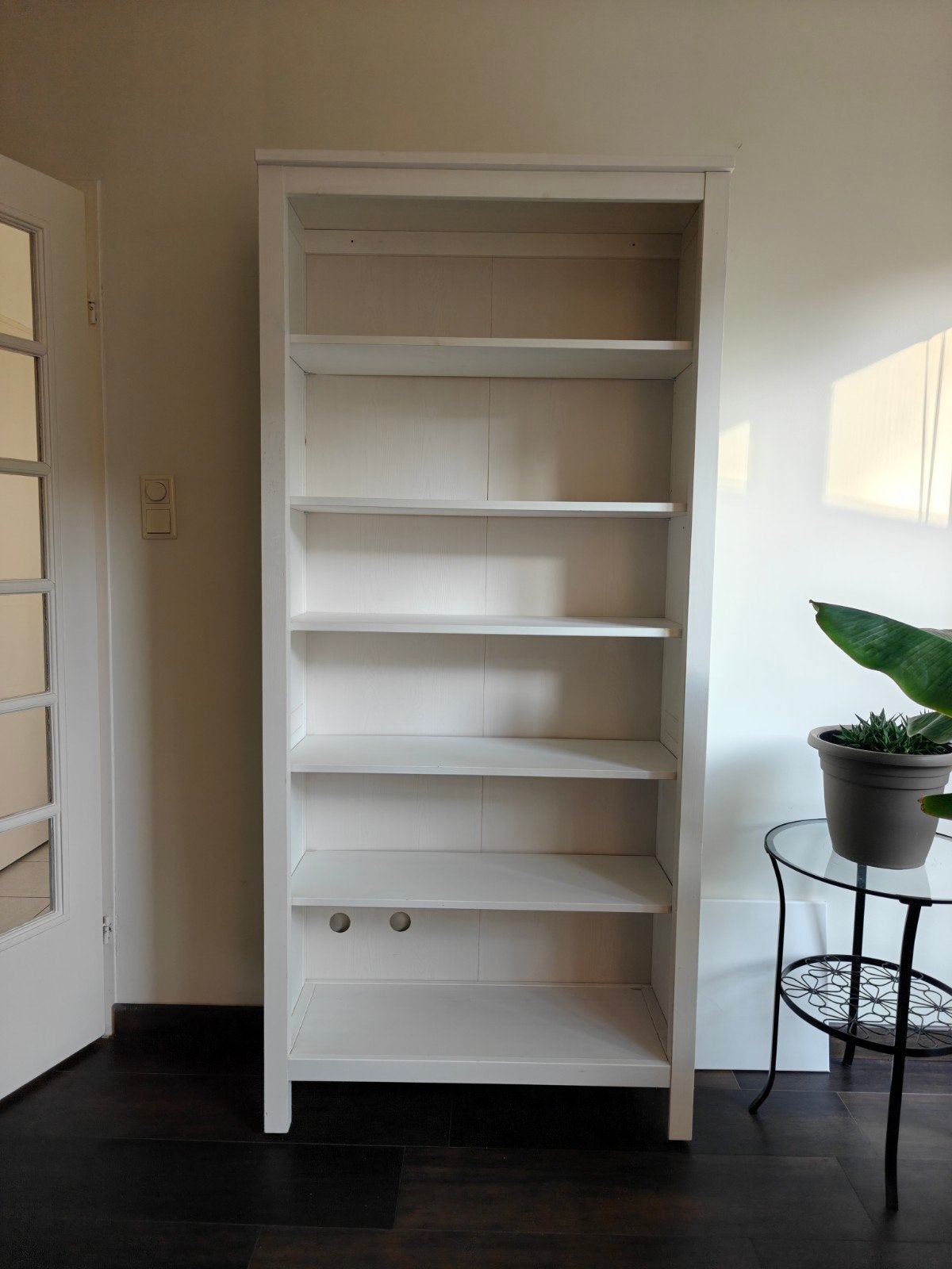 Hemnes boekenkast, Ophalen, Met plank(en), Gebruikt, 50 tot 100 cm