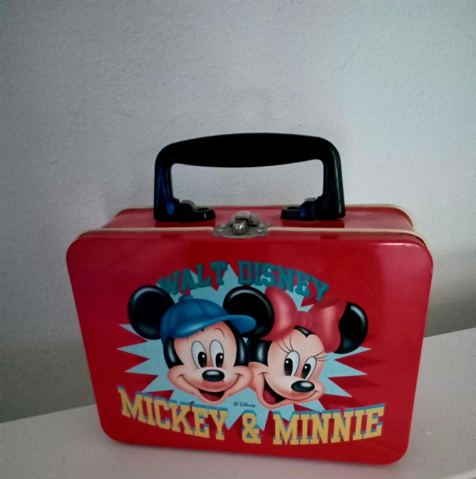 Mickey&Minni opbergbox/ Lunchbox, Ophalen of Verzenden, Zo goed als nieuw