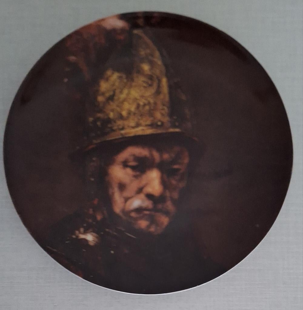 Decoratief bord 'Man met de Gouden Helm' - Rembrandt, Ophalen of Verzenden