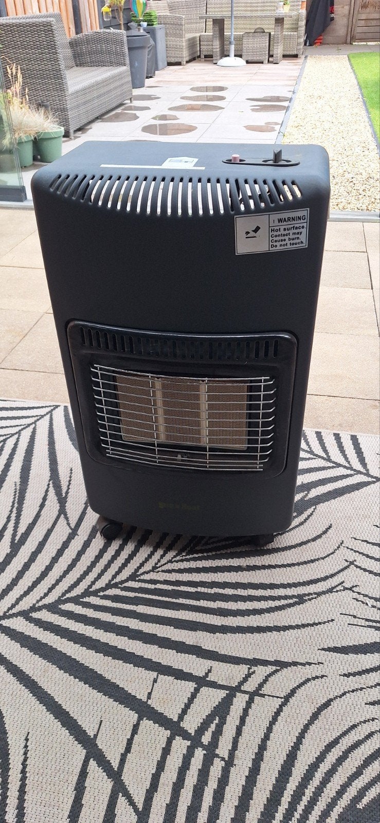 Sun Heat GK-4 Gaskachel met lege gasfles, Ophalen, Gebruikt, Gas, Vrijstaand
