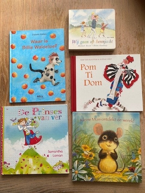 5x kleuterboek zie omschrijving, Ophalen of Verzenden, Zo goed als nieuw, Fictie algemeen, Voorleesboek