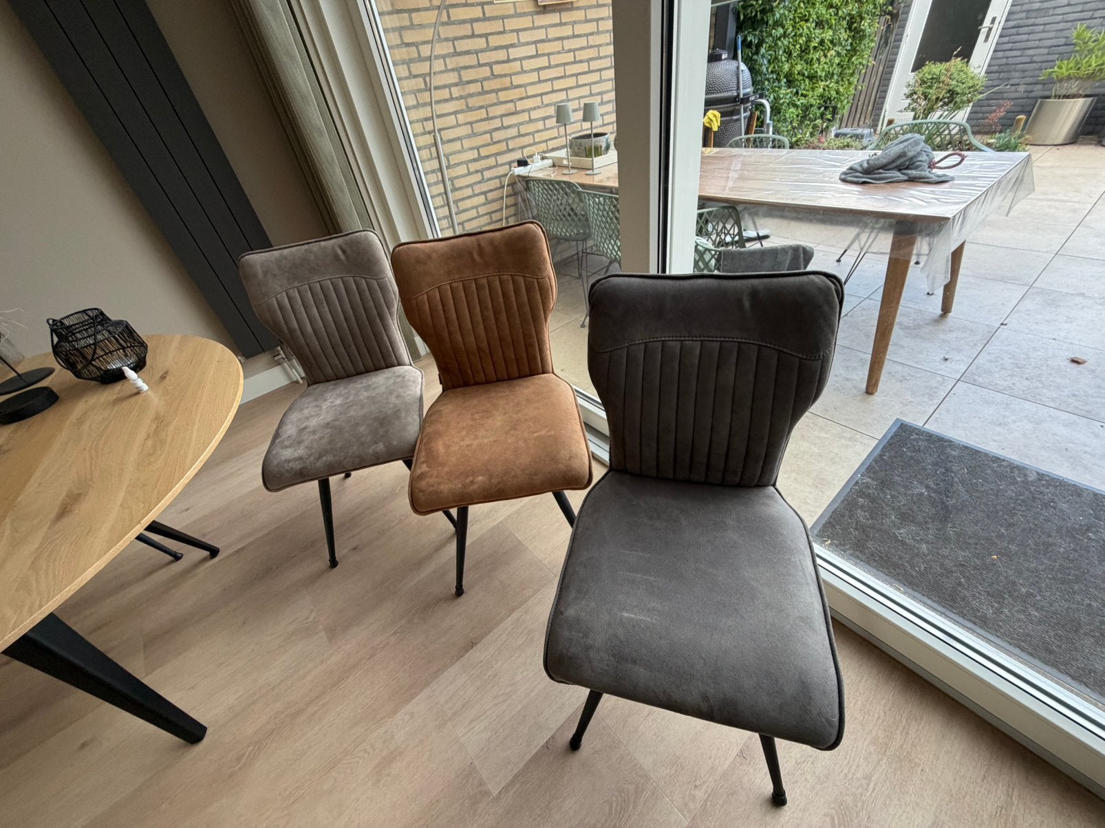 6 eetkamerstoelen, Huis en Inrichting, Ophalen, Zo goed als nieuw, Overige kleuren, Vijf, Zes of meer stoelen