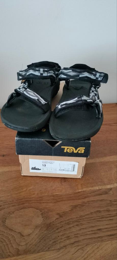 Teva Hurricane XLT2 sandalen zwart-grijs-geblokt maat 31, Ophalen of Verzenden