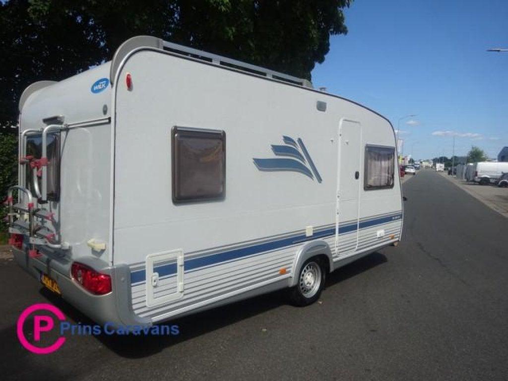 Wilk Blue star 470 Met Frans Bed en Rondzit #NIEUWSTAAT#, Schokbreker, Bedrijf, Wilk, Tot en met 4