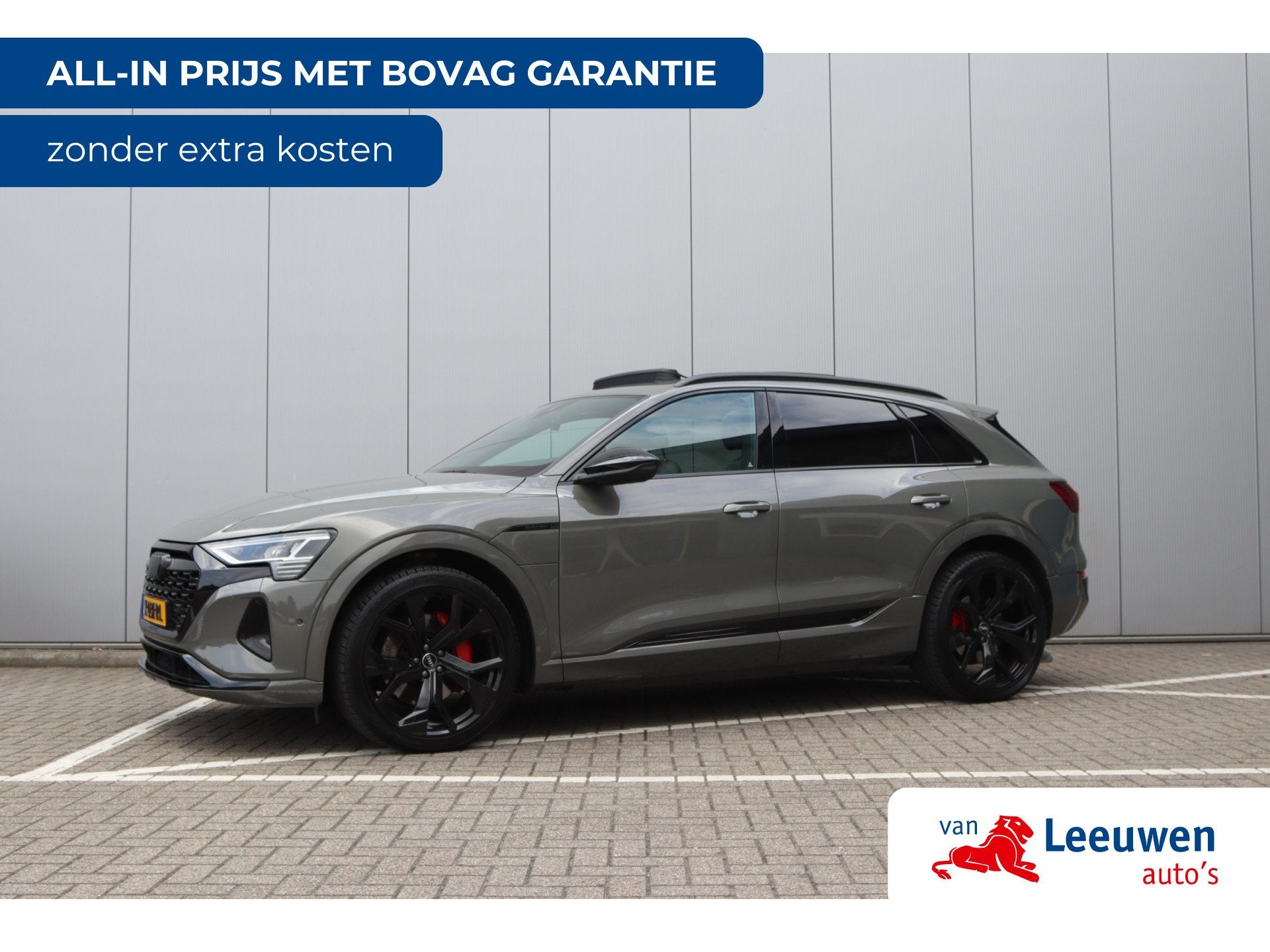 Audi Q8 e-tron 55 quattro Advanced Edition Plus 115 kWh | Pa, Automaat, Zwart, Q8 e-tron, Vierwielaandrijving