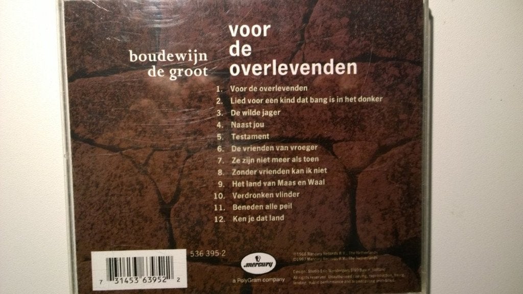 Boudewijn de Groot - Voor De Overlevenden, Ophalen of Verzenden, Zo goed als nieuw, Pop, Album