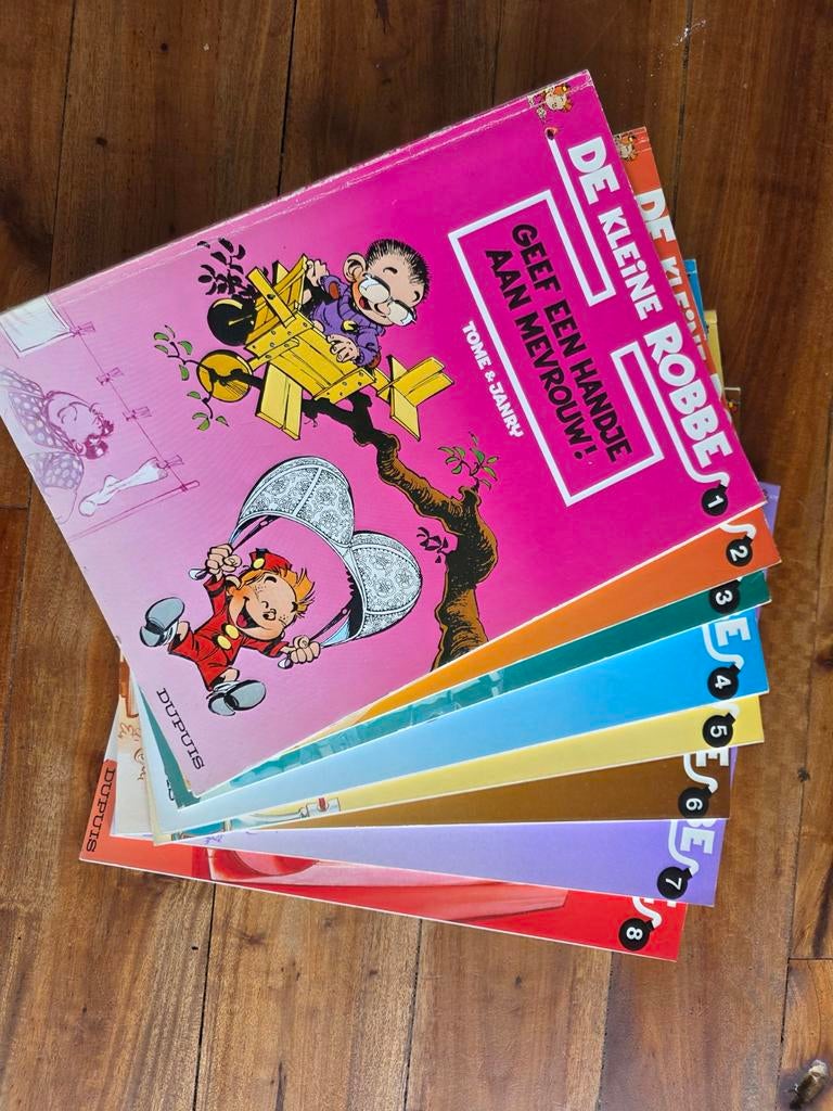 De Kleine robbe 1 tot en met 8, Meerdere comics, Ophalen, Zo goed als nieuw, Europa
