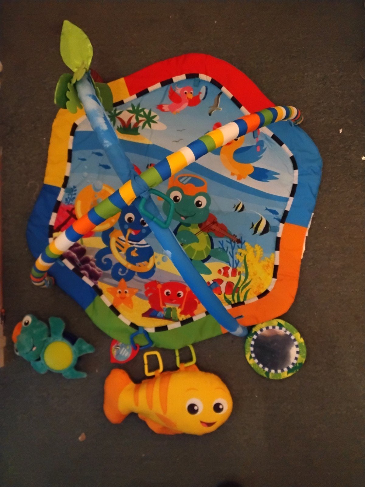 Leuk speelkleed met speeltjes voor baby's, Ophalen of Verzenden, Zo goed als nieuw