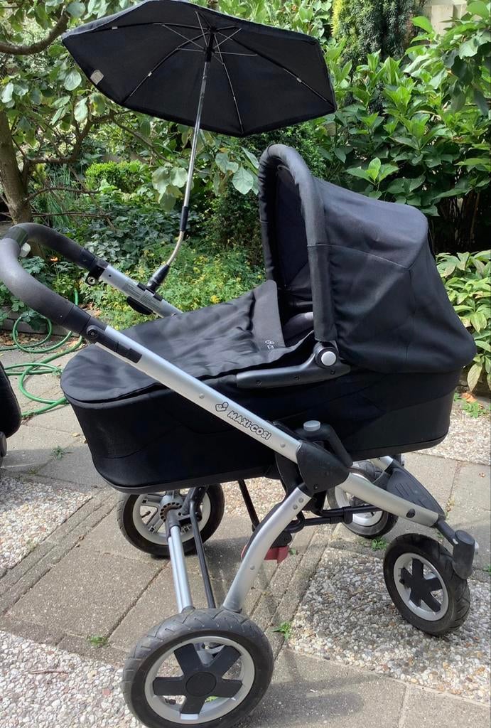 Maxi Cosi, kinderwagen; luiertas; reiswieg; badje; autostoel, Gebruikt, Met autostoeltje, Ophalen of Verzenden, Combiwagen
