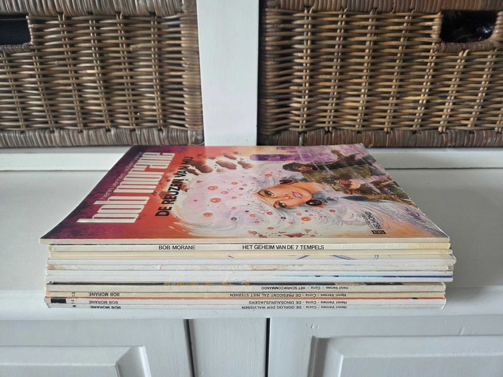 Bob Morane strips (zie beschrijving), Boeken, Meerdere stripboeken, Ophalen of Verzenden, Gelezen