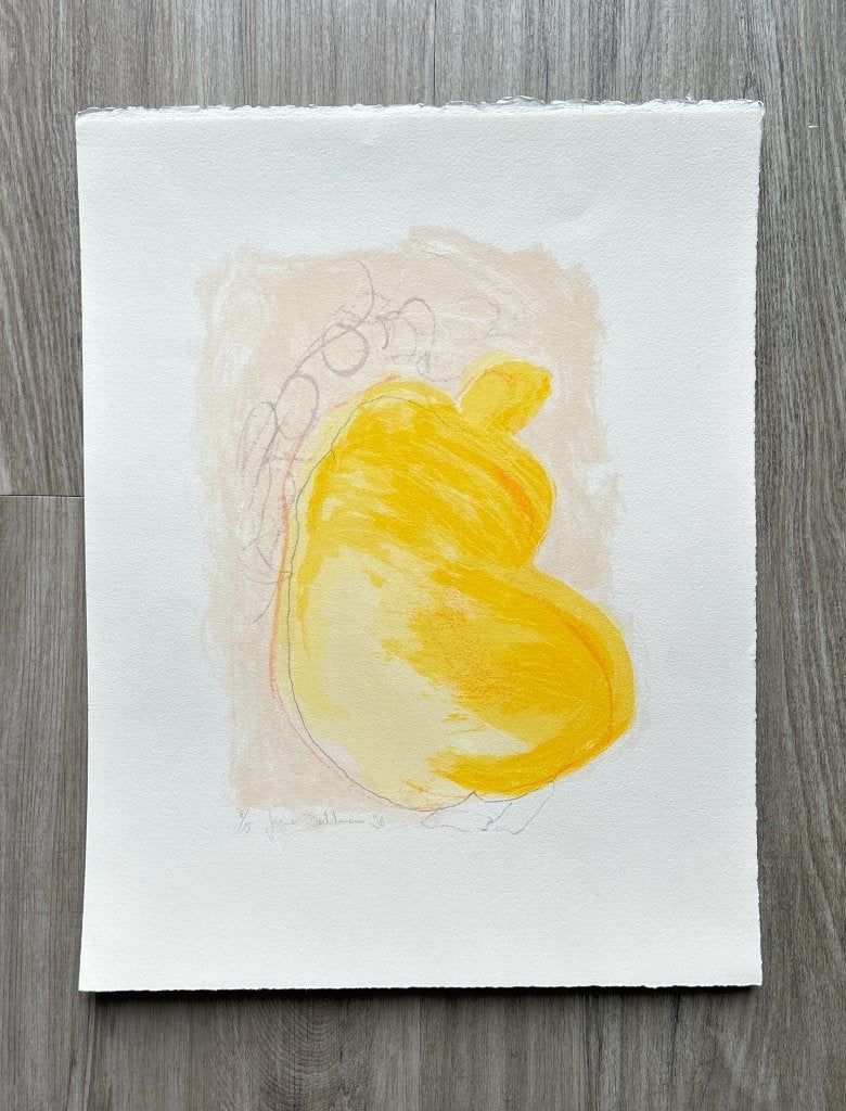 Zeefdruk Joanna Dahlmann, Antiek en Kunst, Genummerd, Verzenden, Zeefdruk