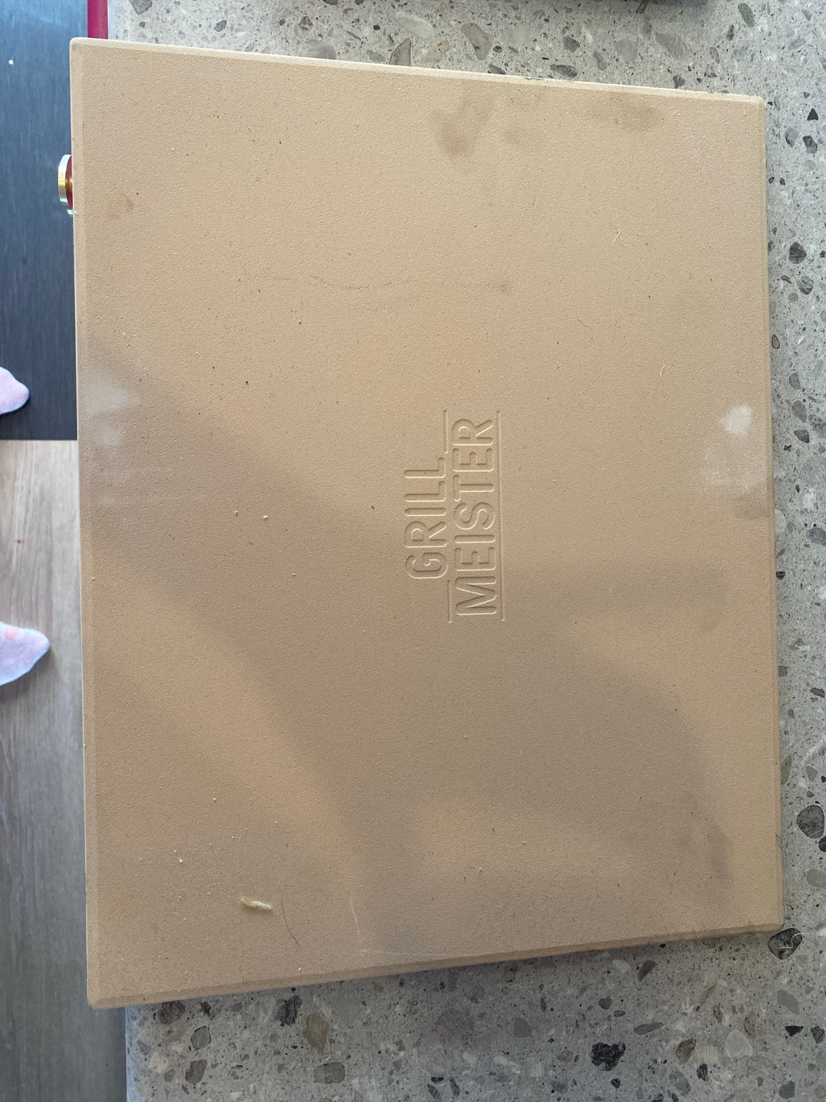 pizzasteen, Ophalen, Zo goed als nieuw
