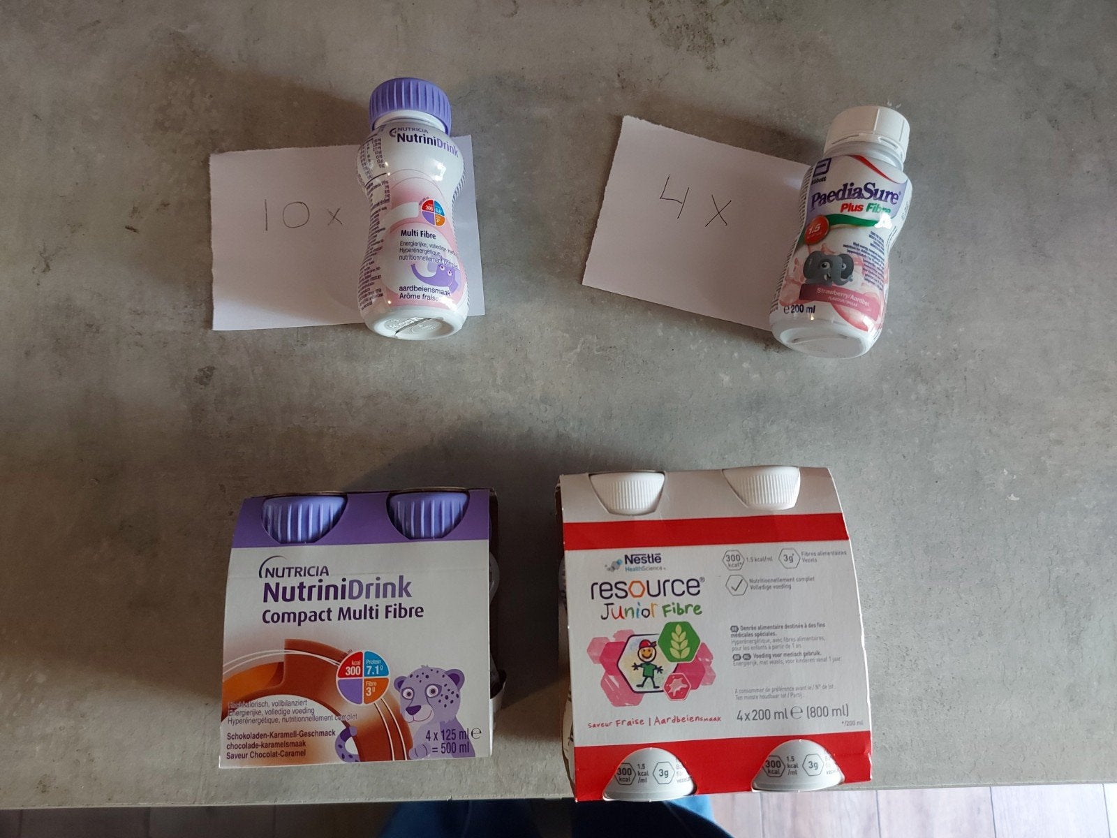 nutricia nutrinidrink 22 Flesjes, Ophalen of Verzenden