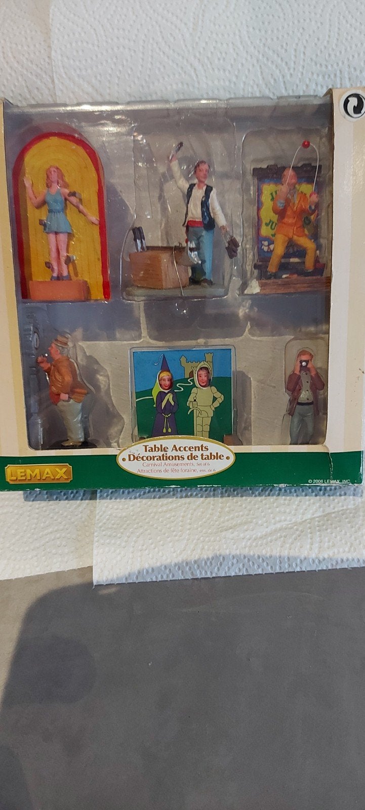 Op zoek: Lemax Table Accents - set voor de kermis, Ophalen of Verzenden, Nieuw