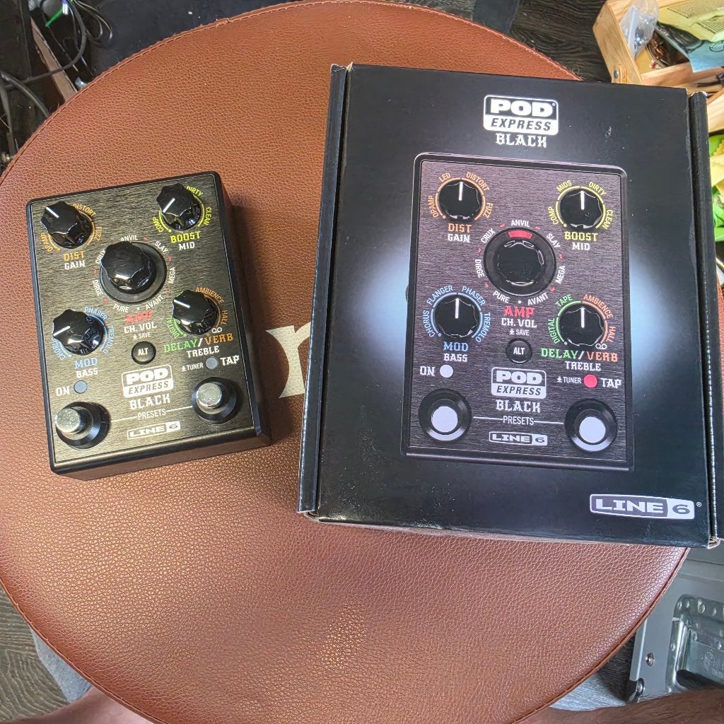Line 6 Pod Express Black, Muziek en Instrumenten, Effecten, Ophalen of Verzenden, Zo goed als nieuw, Delay of Echo