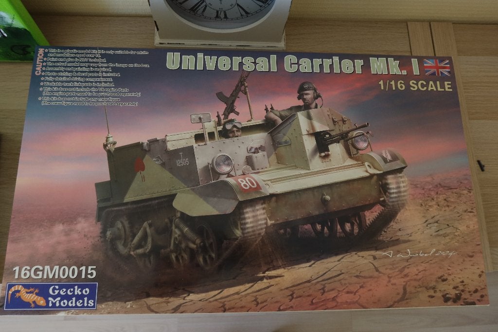 1:16 Universal carrier Mk1, Hobby en Vrije tijd, Overige merken, Nieuw, Ophalen of Verzenden, Groter dan 1:32