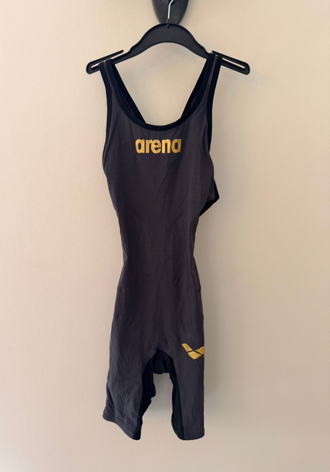 Te Koop: wedstrijdbadpak Arena Carbon Air 2, D36, Ophalen of Verzenden, Zo goed als nieuw, Zwart, Badpak
