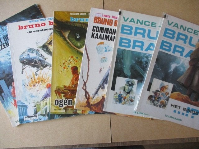 w0036 bruno brazil 11x, Boeken, Meerdere stripboeken, Ophalen, Gelezen